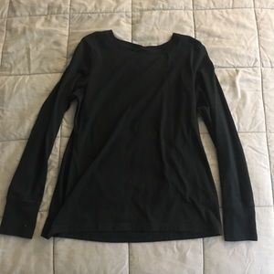Long sleeve black shirt